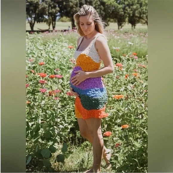 EUC Mara Hoffman Womens Laura Dress Print XL - Picture 4 of 10